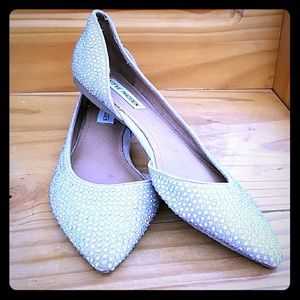 Steve Madden Rhinestone Flats